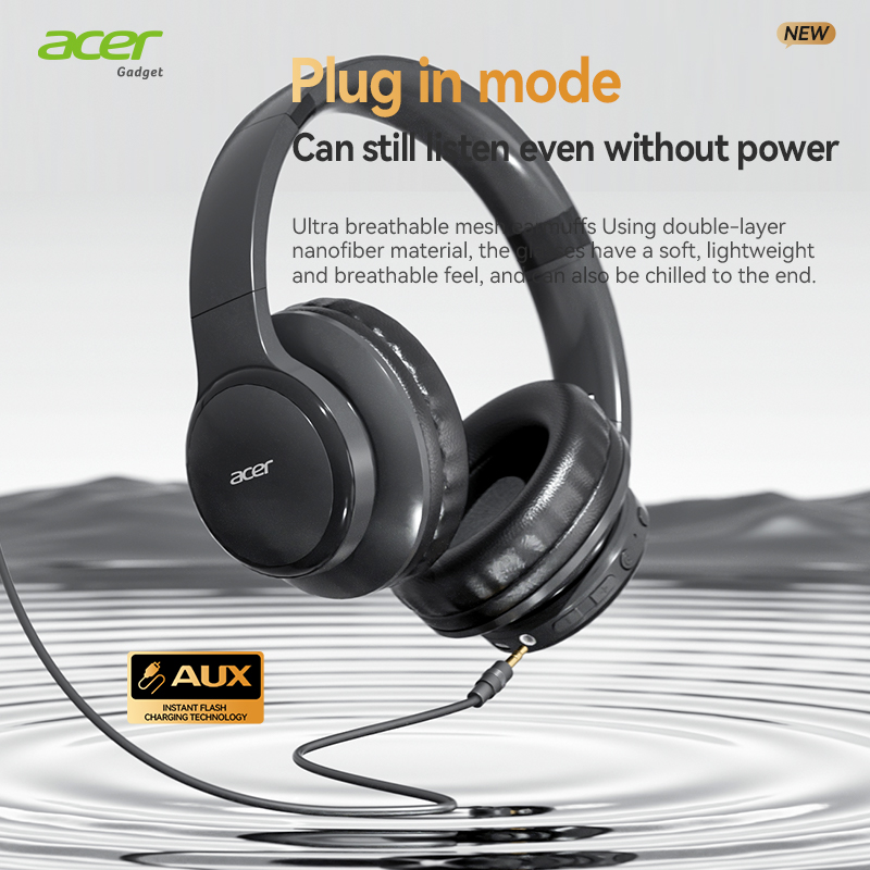Acer Ohr559 Wireless Bluetooth - đánh giá và giá Anc Wireless Over Ear Headphones