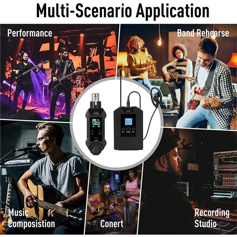 J-11U Wireless In-Ear Monitor  - đánh giá và giá In Ear Monitors For Singers