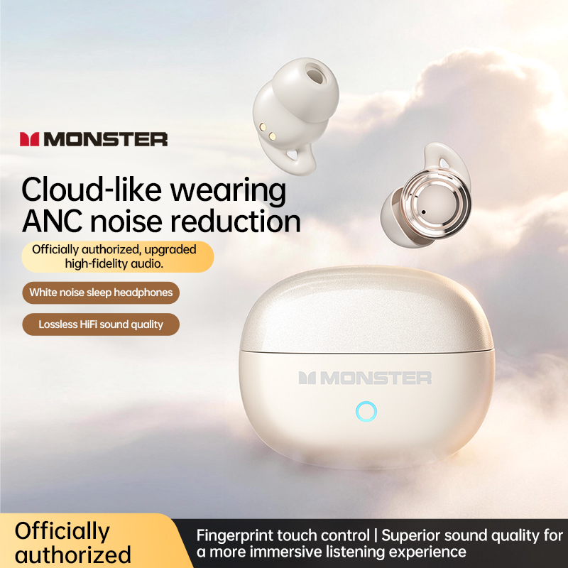 Monster A08 ANC Bluetooth 6.0  - đánh giá và giá Sleep Mask Headphones Bluetooth