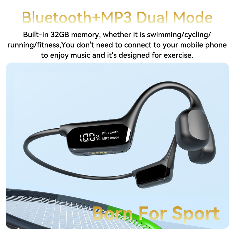 LonMao S10 Wireless IPX8 Swimm - đánh giá và giá Bone Conduction Running Headphones