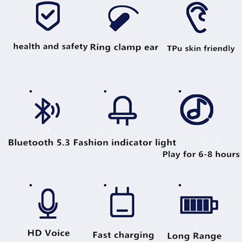 TWS Ear Clip Wireless Earbuds  - đánh giá và giá Tws Earbuds Bluetooth 5.3
