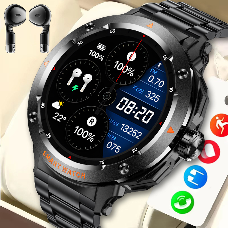 LIGE New 2 In 1 Smart Watch wi - đánh giá và giá Tws Earbuds Bluetooth 5.3