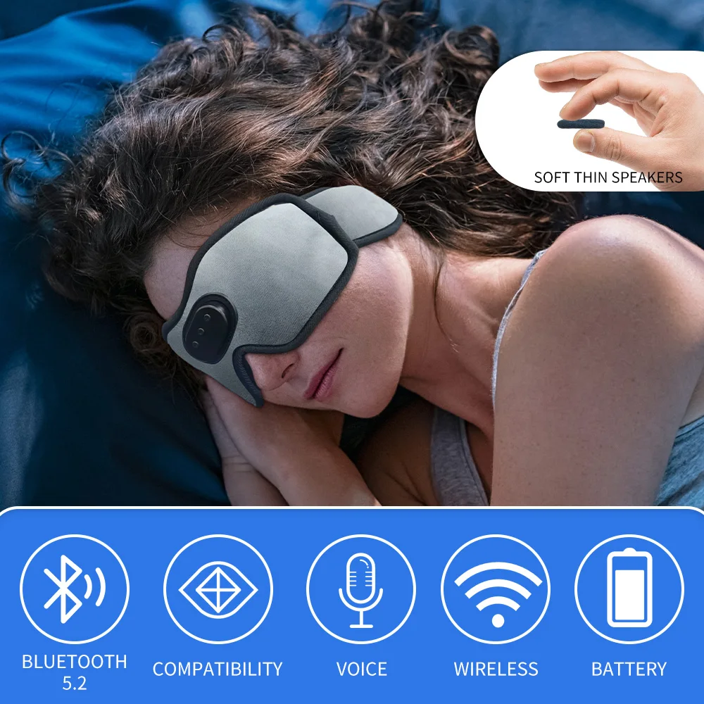 Premium Bluetooth Sleep Eye Ma - đánh giá và giá Sleep Mask Headphones Bluetooth