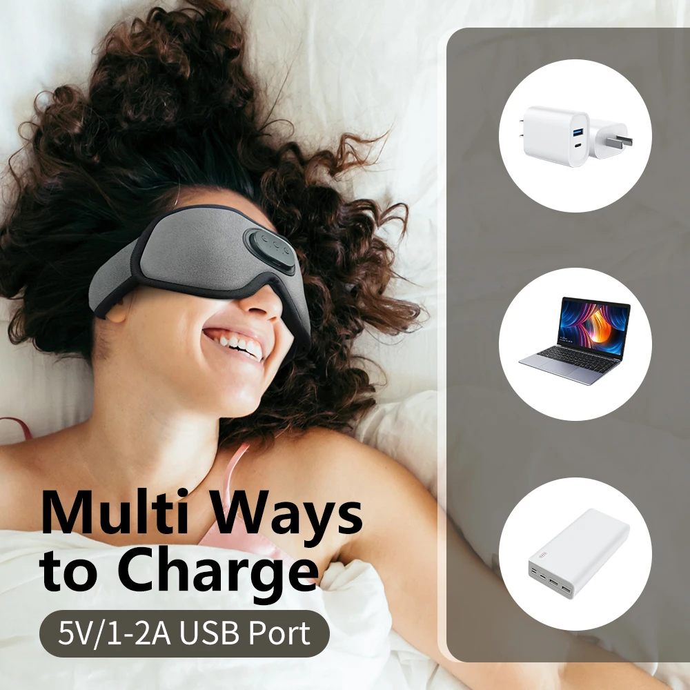 Premium Bluetooth Sleep Eye Ma - đánh giá và giá Sleep Mask Headphones Bluetooth