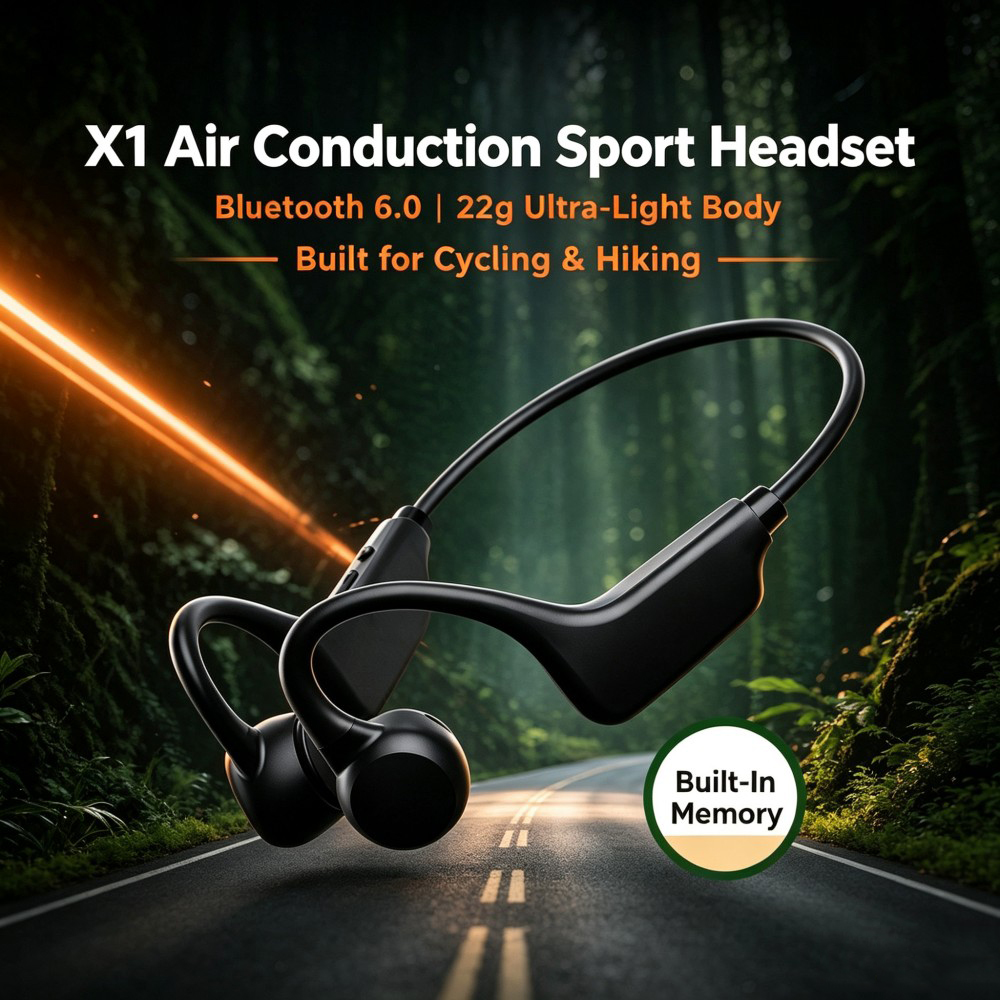 KEBIDUMEI Bluetooth 6.0 Air Co - đánh giá và giá Open Ear Air Conduction Headphones