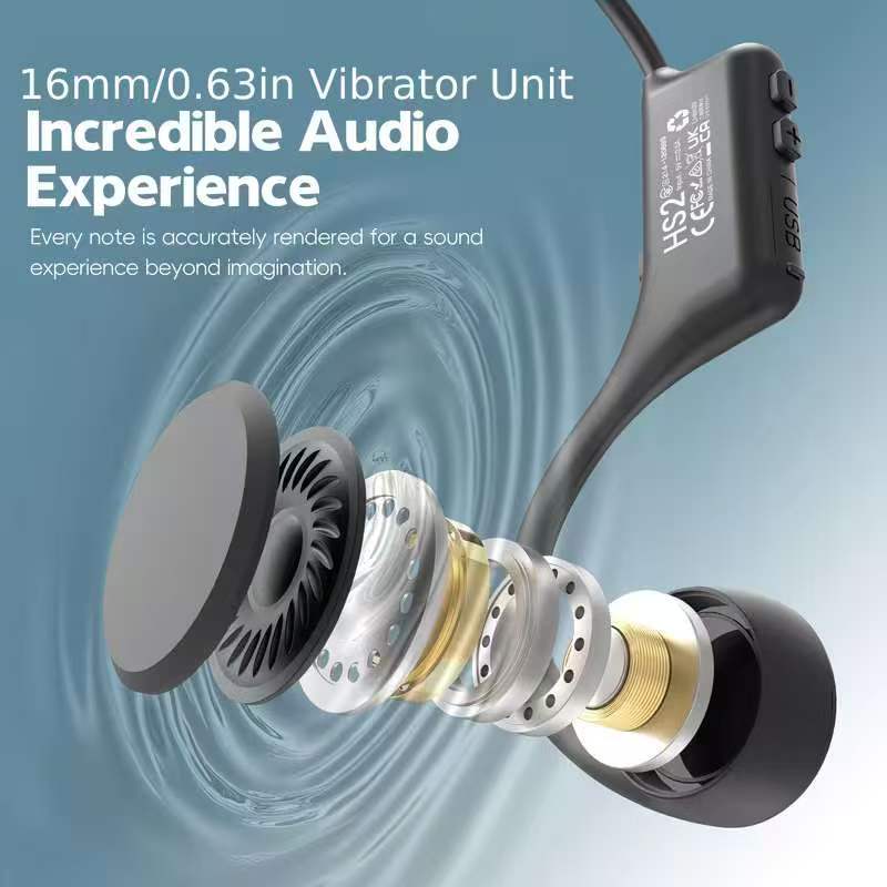 Open-ear Bone Conduction Headp - đánh giá và giá Bone Conduction Running Headphones