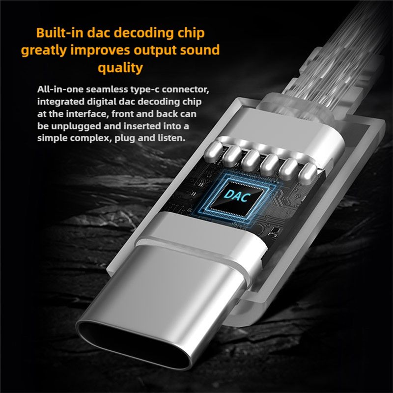 AA60 Type-C Earphone Cable HIF - đánh giá và giá Type C Wired Earphones With Mic