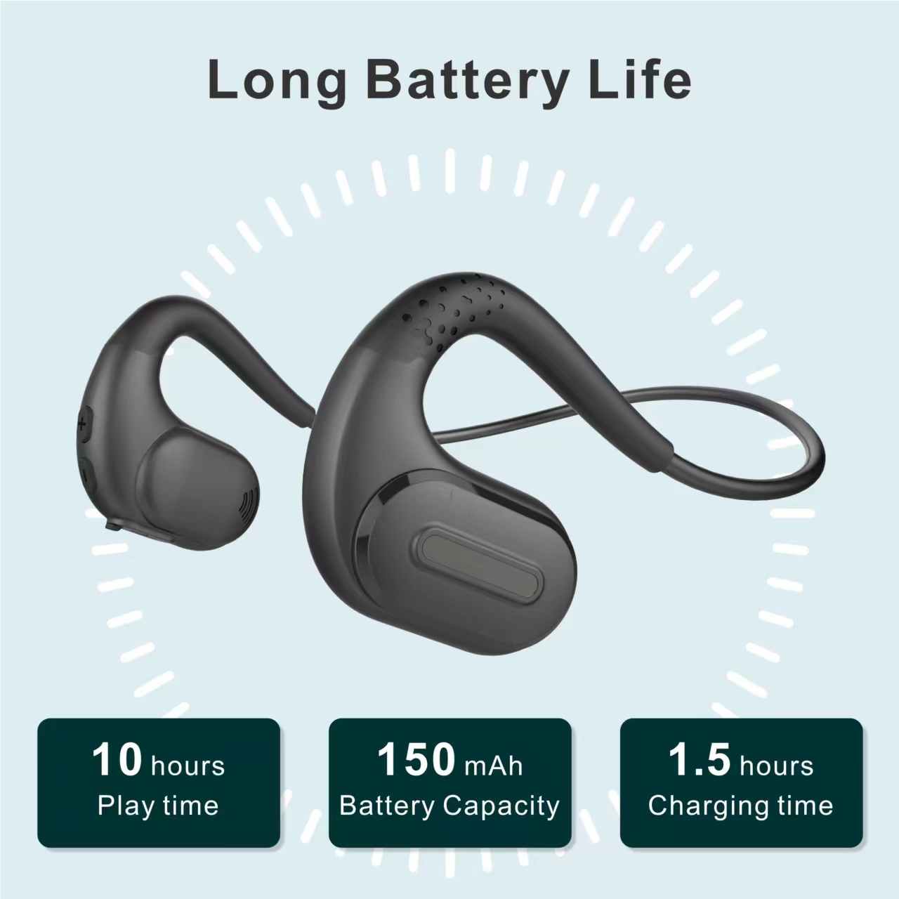 Open Ear Air Conduction Headph - đánh giá và giá Open Ear Air Conduction Headphones